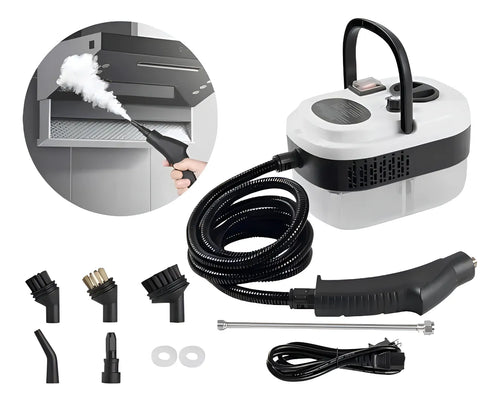 Limpiador a Vapor 2500W — Alta Presión y Temperatura